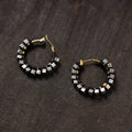 Buy Sanvi Handmade Thread & Brass Bead work Earrings 10 Online at iTokri.com