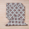 Grey Handmade Cotton Fabric Table Napkins 