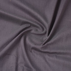 Grey Slub Silk Plain Fabric 