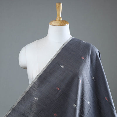  Srikakulam Jamdani Buti Pure Handloom Cotton Fabric 03 
