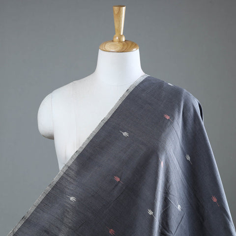  Srikakulam Jamdani Buti Pure Handloom Cotton Fabric 03 