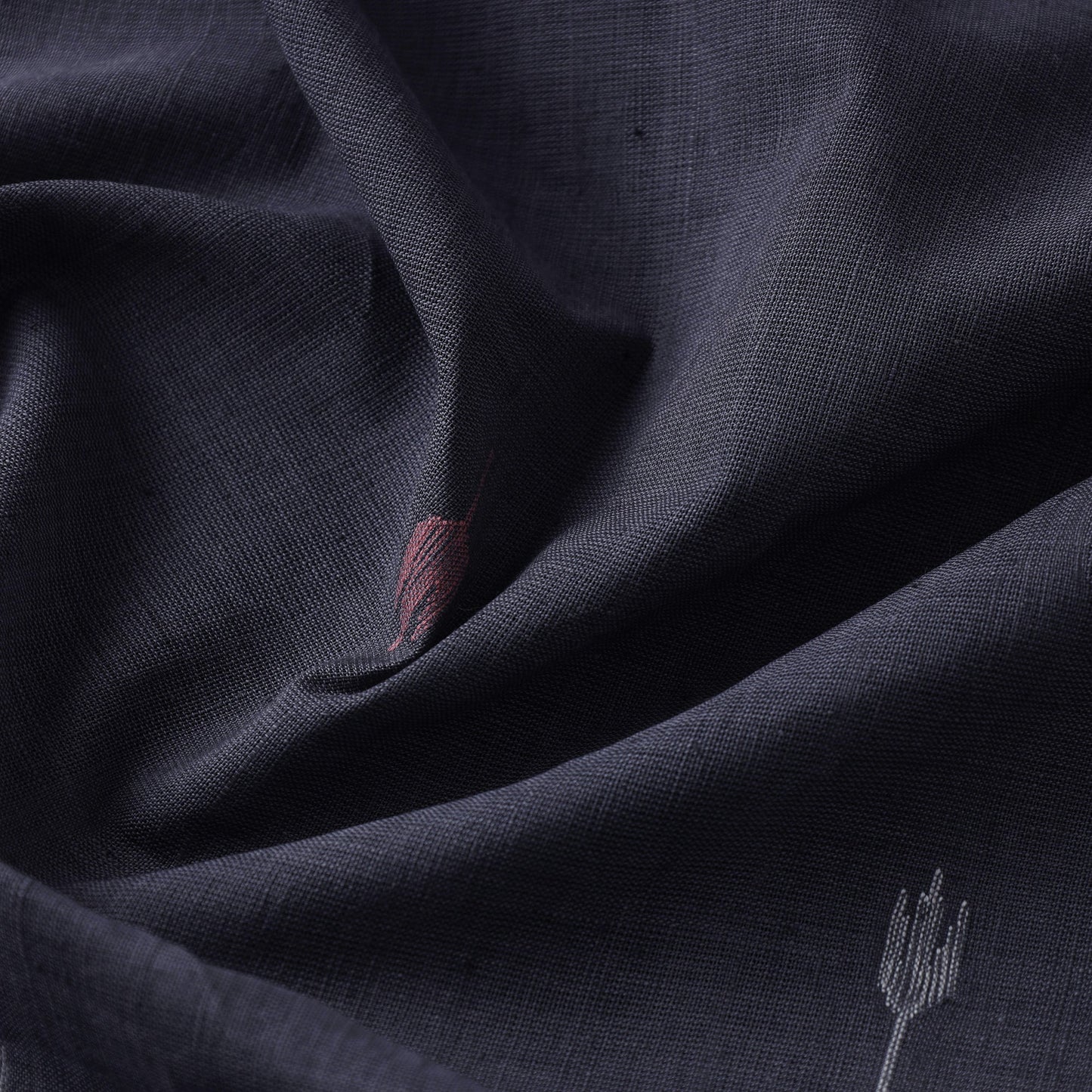  Srikakulam Jamdani Buti Pure Handloom Cotton Fabric 03 