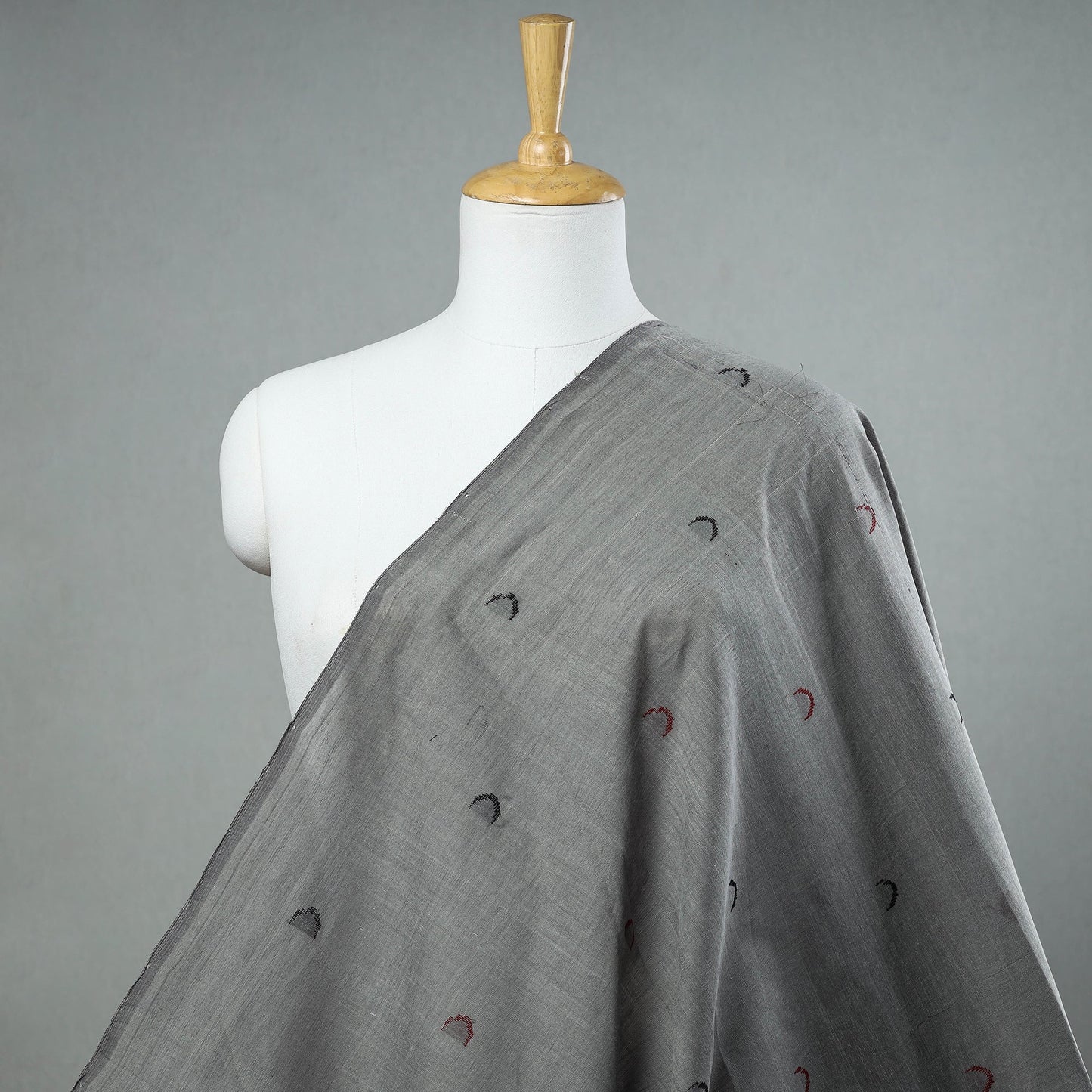  Srikakulam Jamdani Buti Pure Handloom Cotton Fabric 