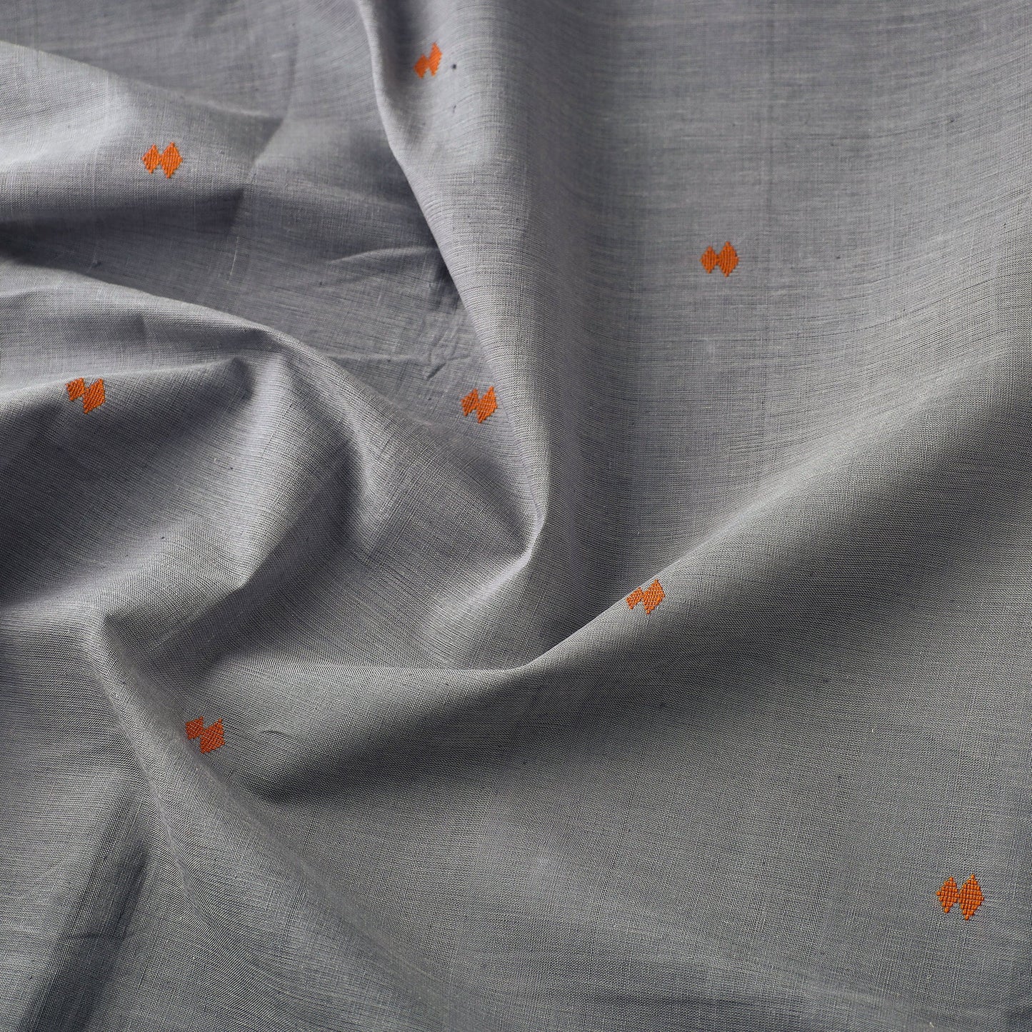 Buy Srikakulam Jamdani Buti Pure Handloom Cotton Fabric Online at iTokri.com