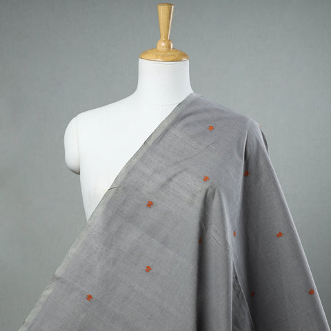 Buy Srikakulam Jamdani Buti Pure Handloom Cotton Fabric Online at iTokri.com