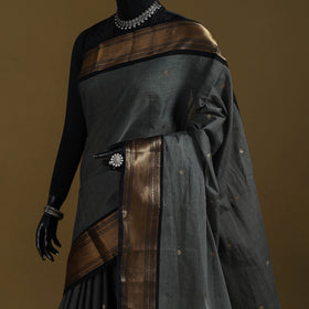 Thread buti cotton kanchipuram saree with border 54