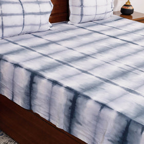 Buy Tie & Dye Cotton Double Shibori Bed Sheet Set