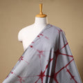  Grey Tie-Dye Cotton Shibori Fabric 