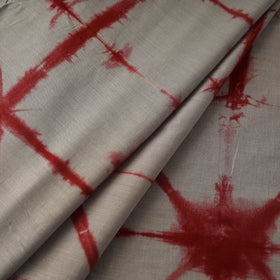  Grey Tie-Dye Cotton Shibori Fabric 