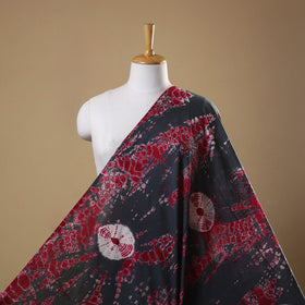 Grey Tie-Dye Cotton Shibori Fabric 