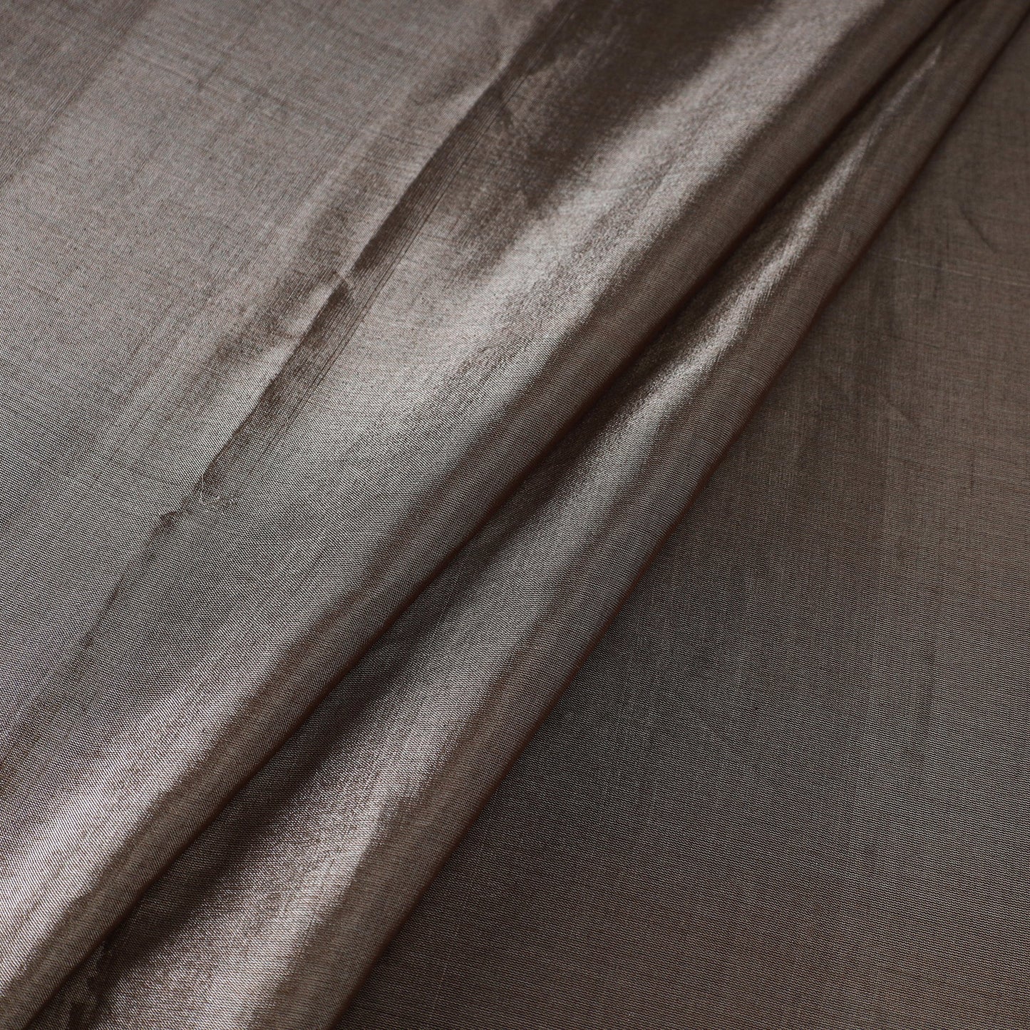 Buy Traditional Chanderi Silk Handloom Tissue Full Silver Zari Fabric 17 Online at iTokri.com