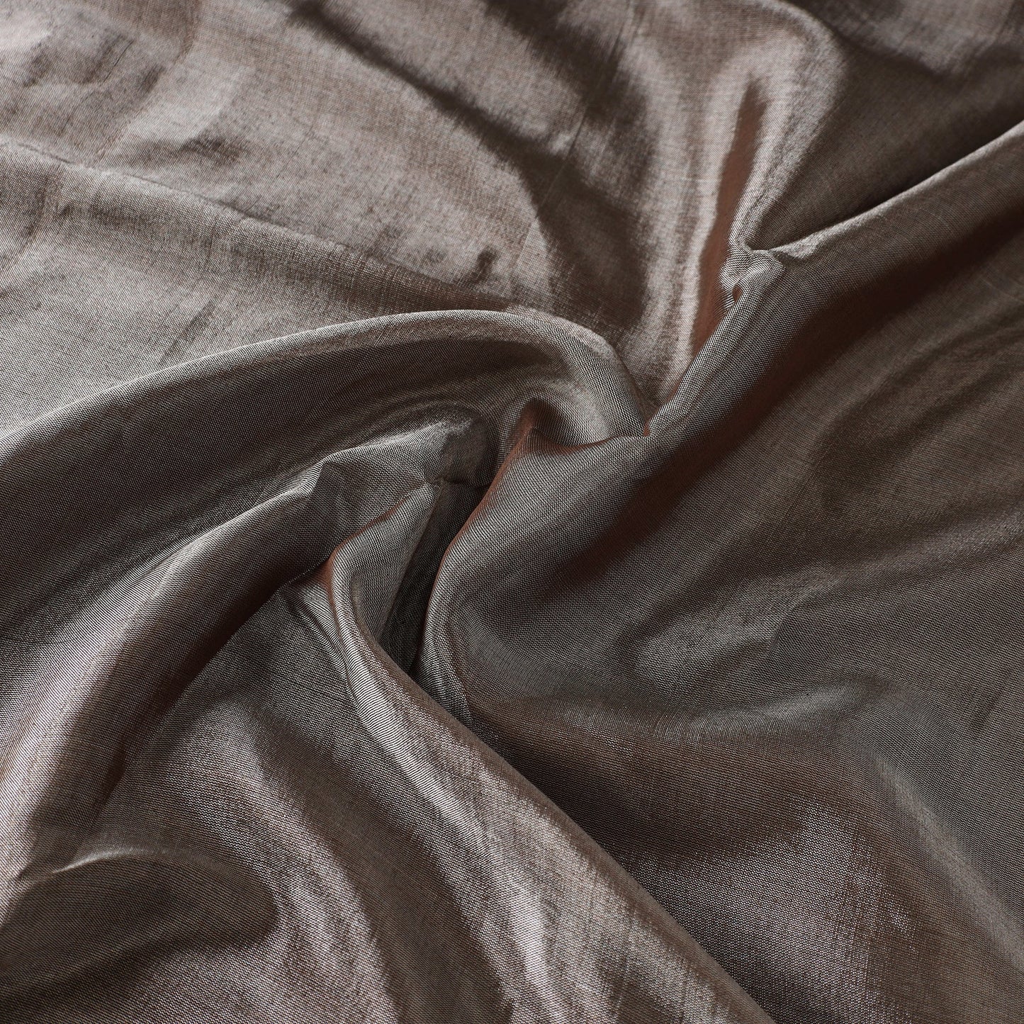 Buy Traditional Chanderi Silk Handloom Tissue Full Silver Zari Fabric 17 Online at iTokri.com