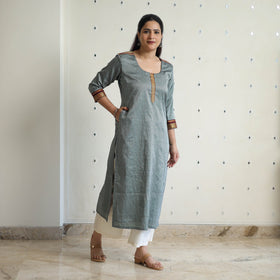 Traditional Khun Straight Kurta for Women