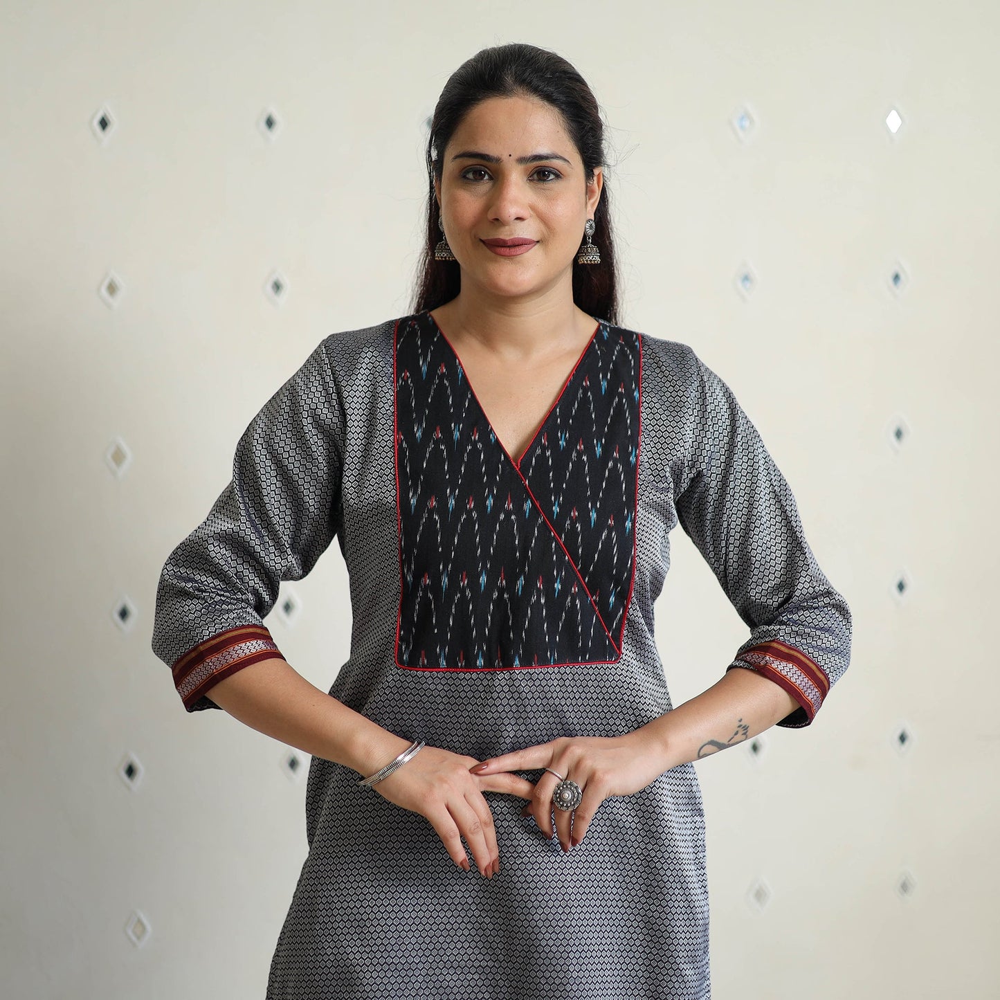 Traditional Khun Straight Kurta for Women
