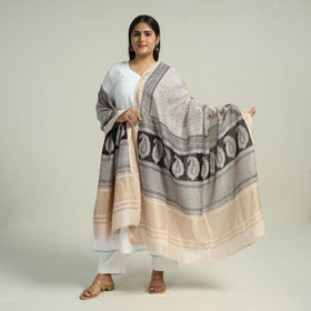  Authentic Bagh Print Silk Dupatta Online 