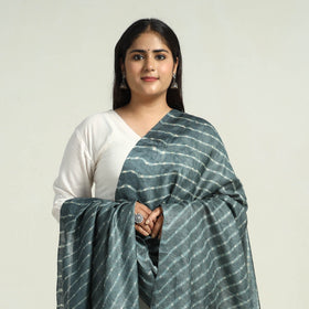  Traditional Tie & Dye Tussar Silk Leheriya Dupatta