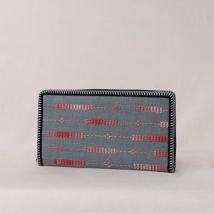  Tribal Embroidery Jute Passport Cover 