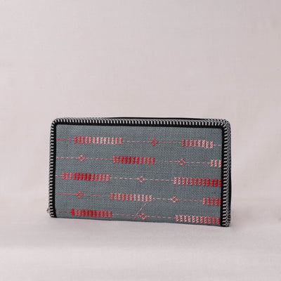  Tribal Embroidery Jute Passport Cover 