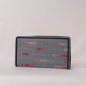  Tribal Embroidery Jute Passport Cover 