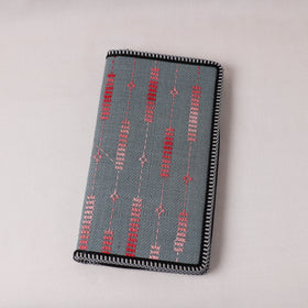  Tribal Embroidery Jute Passport Cover 