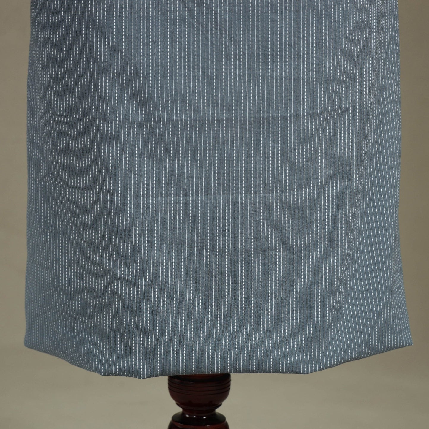 Grey Unstitched Plain Cotton Kurta Material