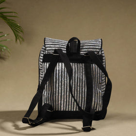  Upcycled Weave handcrafted Laptop Backpack 