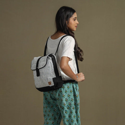  Upcycled Weave Handcrafted Laptop Backpack Online at iTokri.com