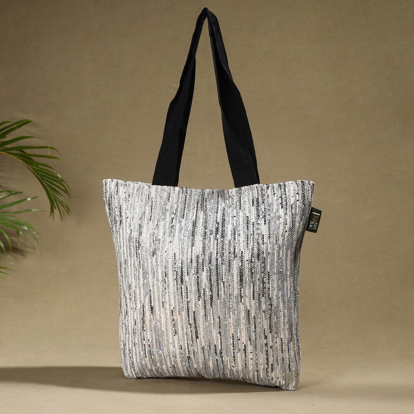  Upcycled Weave Handcrafted Shoulder Bag 