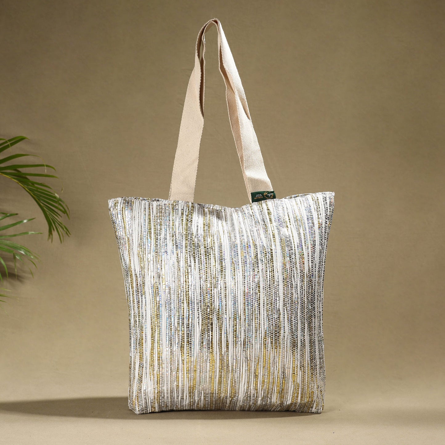  Upcycled Weave Handcrafted Shoulder Bag 