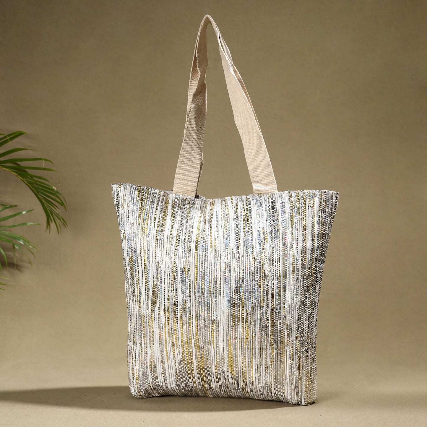  Upcycled Weave Handcrafted Shoulder Bag 