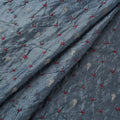Zari buti silk tie-dye bandhani fabric 10 - handcrafted