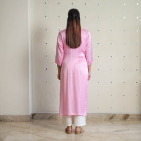  Modal Silk Plain Kurta for Women