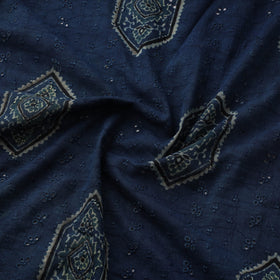 Hakoba natural dyed cotton fabric 05 - handcrafted