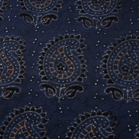 Hakoba natural dyed cotton fabric 07 - handcrafted