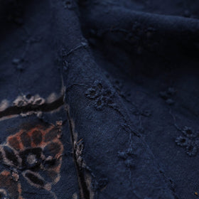 Hakoba natural dyed cotton fabric 14 - handcrafted