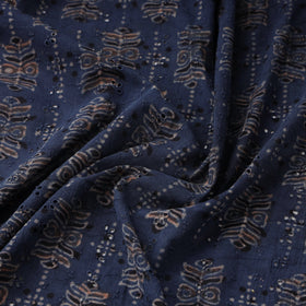 Hakoba natural dyed cotton fabric 26 - handcrafted