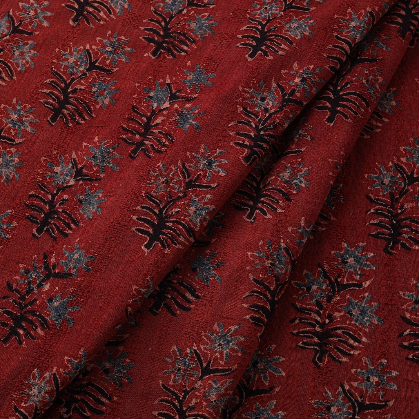 Hakoba natural dyed cotton hand fabric 04 - handcrafted