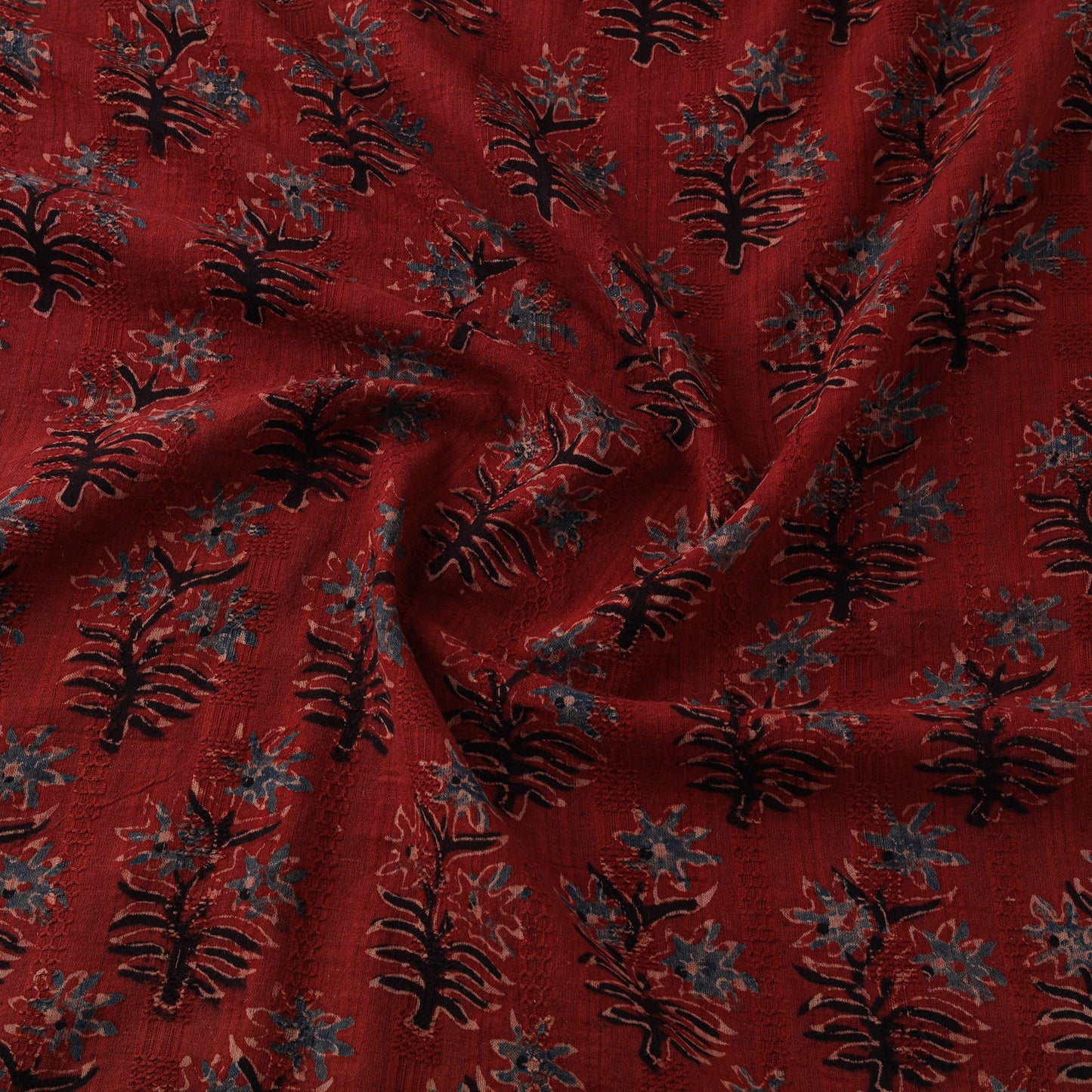 Hakoba natural dyed cotton hand fabric 04 - handcrafted