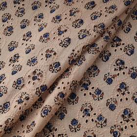 Hakoba natural dyed cotton hand fabric 05 - handcrafted