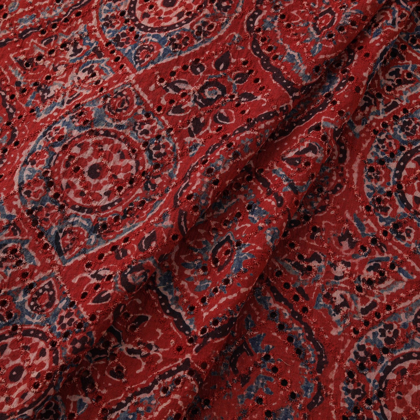 Hakoba natural dyed cotton hand fabric 06 - handcrafted