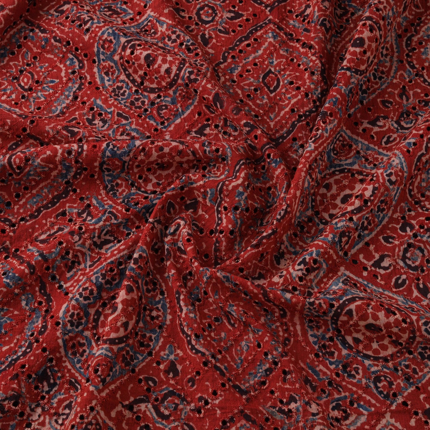 Hakoba natural dyed cotton hand fabric 06 - handcrafted