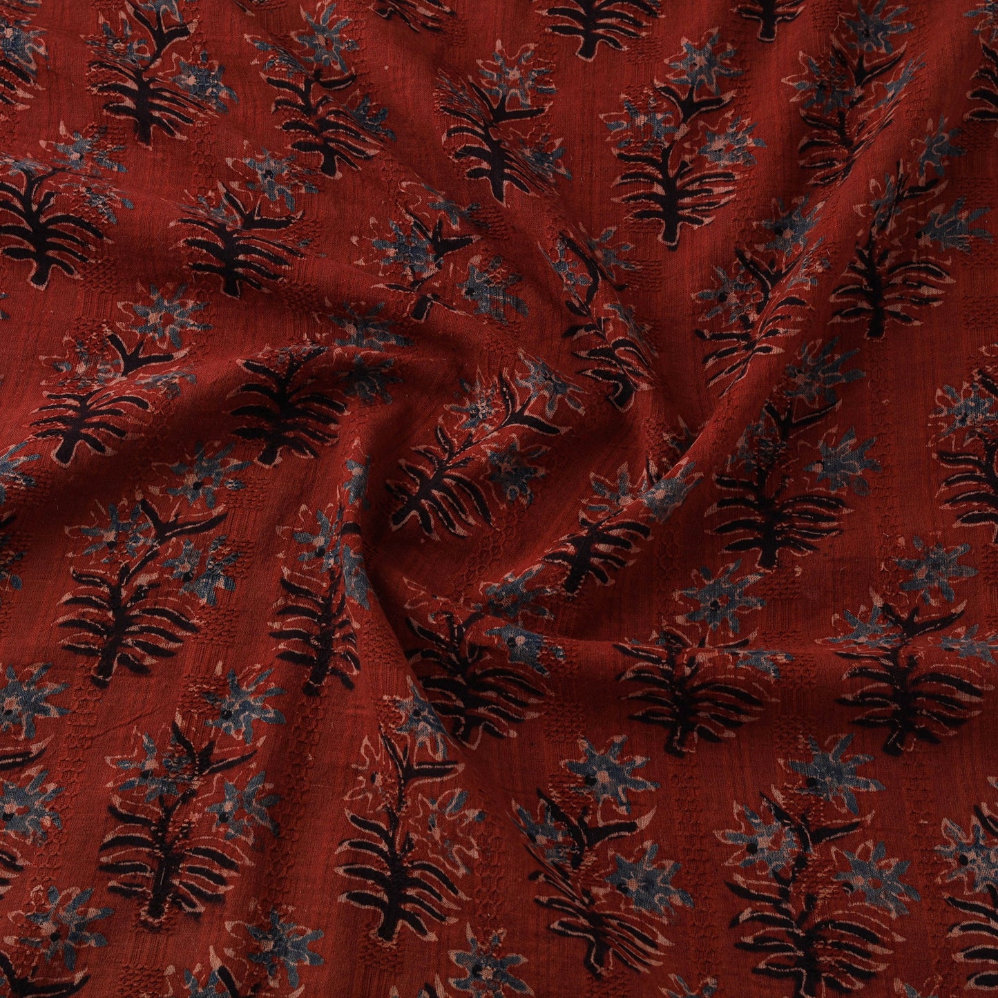 Hakoba natural dyed cotton hand fabric 09 - handcrafted