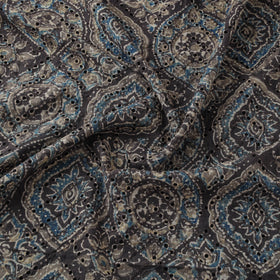 Hakoba natural dyed cotton hand fabric 12 - handcrafted