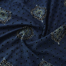 Hakoba natural dyed cotton hand fabric 17 - handcrafted