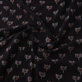 Hakoba natural dyed cotton hand fabric 28 - handcrafted