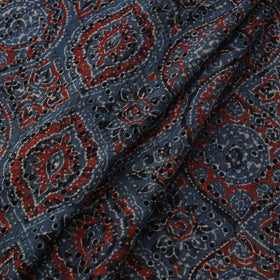 Hakoba natural dyed cotton hand fabric 30 - handcrafted