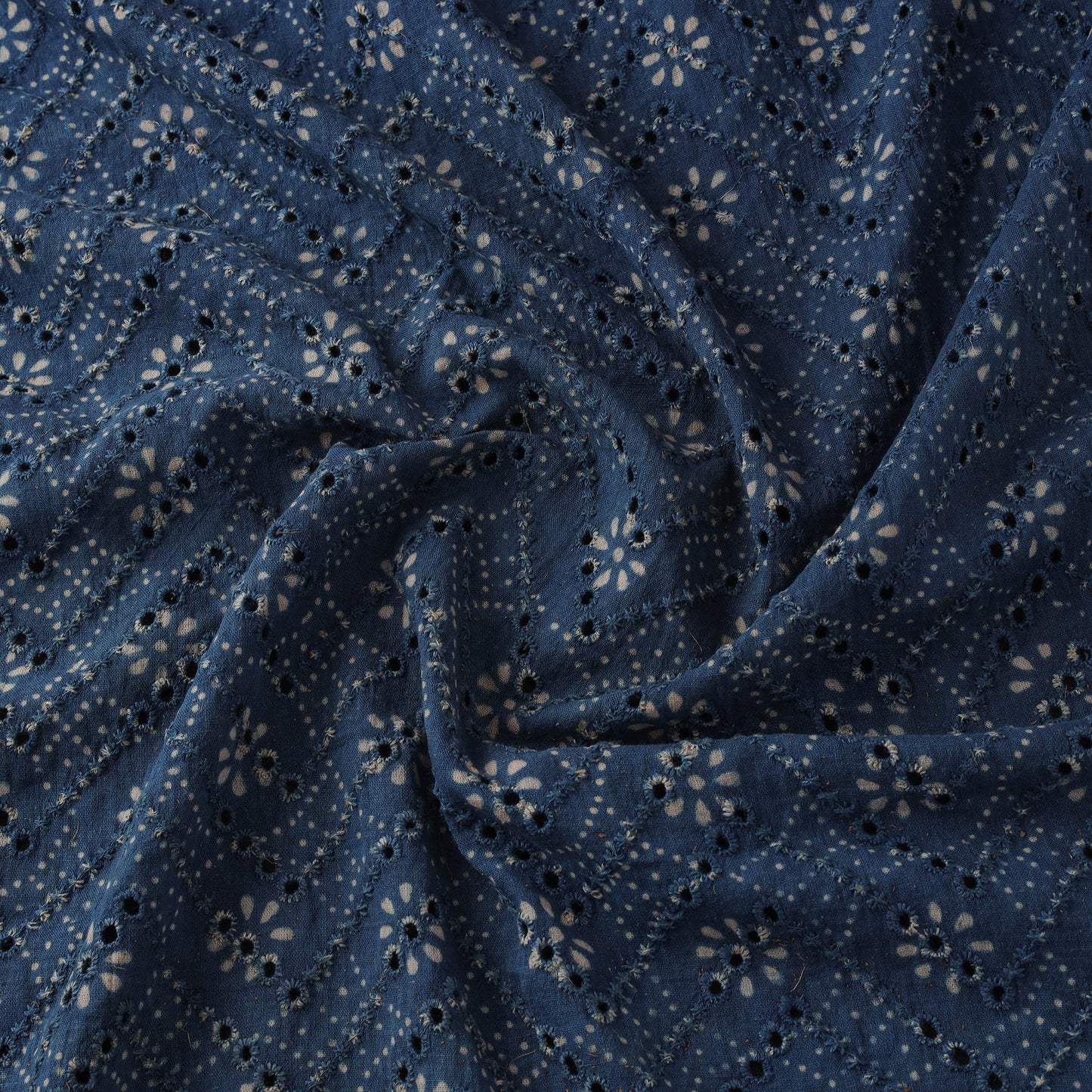 Hakoba natural dyed cotton hand fabric 32 - handcrafted