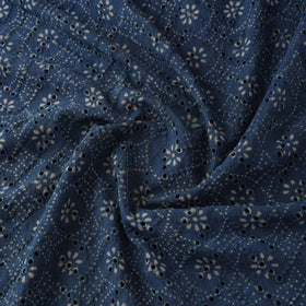 Hakoba natural dyed cotton hand fabric 32 - handcrafted