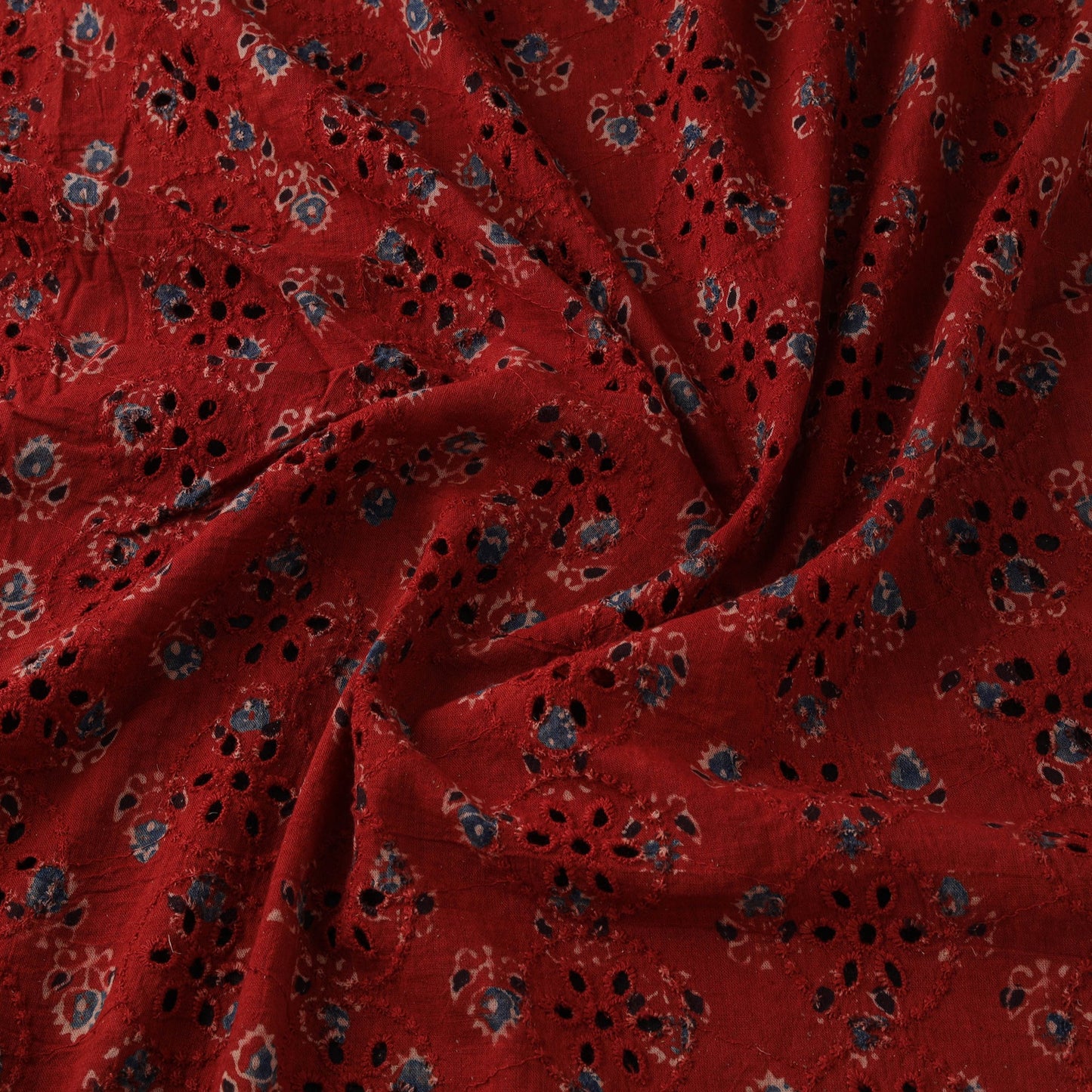 Hakoba natural dyed cotton hand fabric 33 - handcrafted