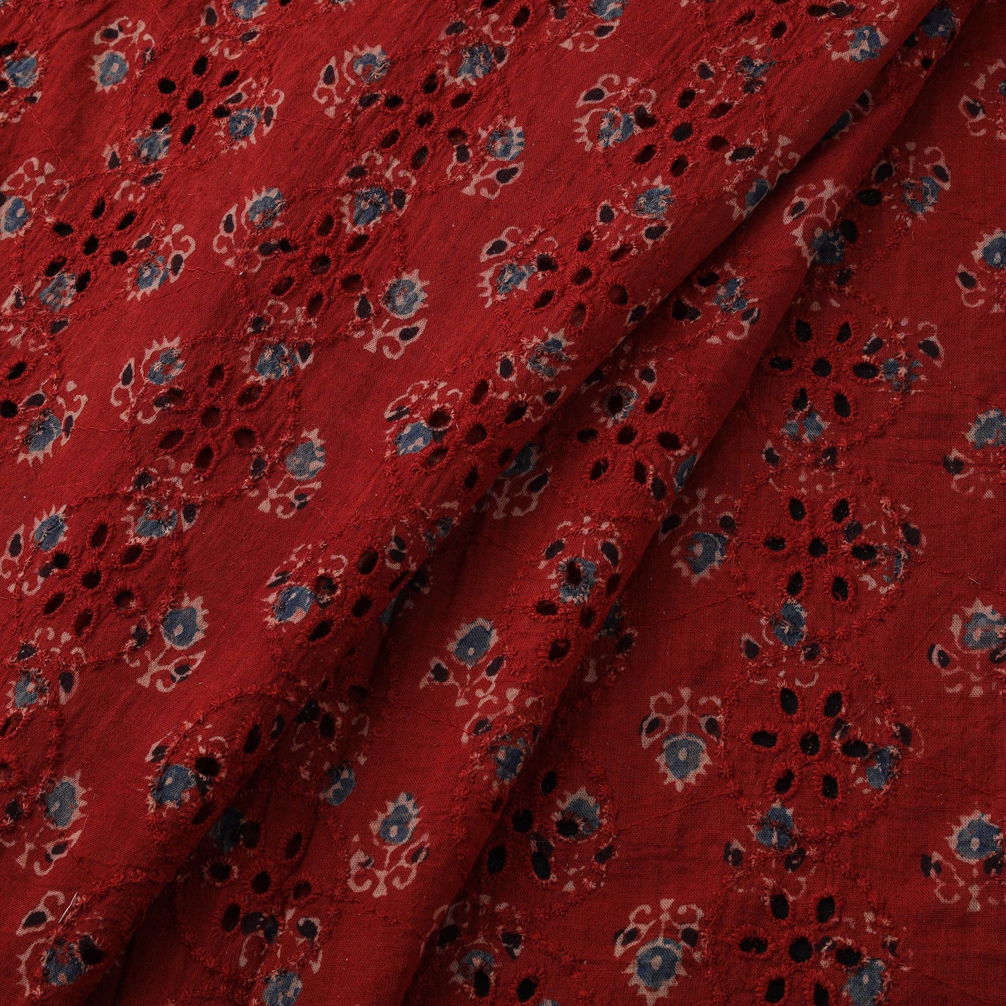 Hakoba natural dyed cotton hand fabric 33 - handcrafted